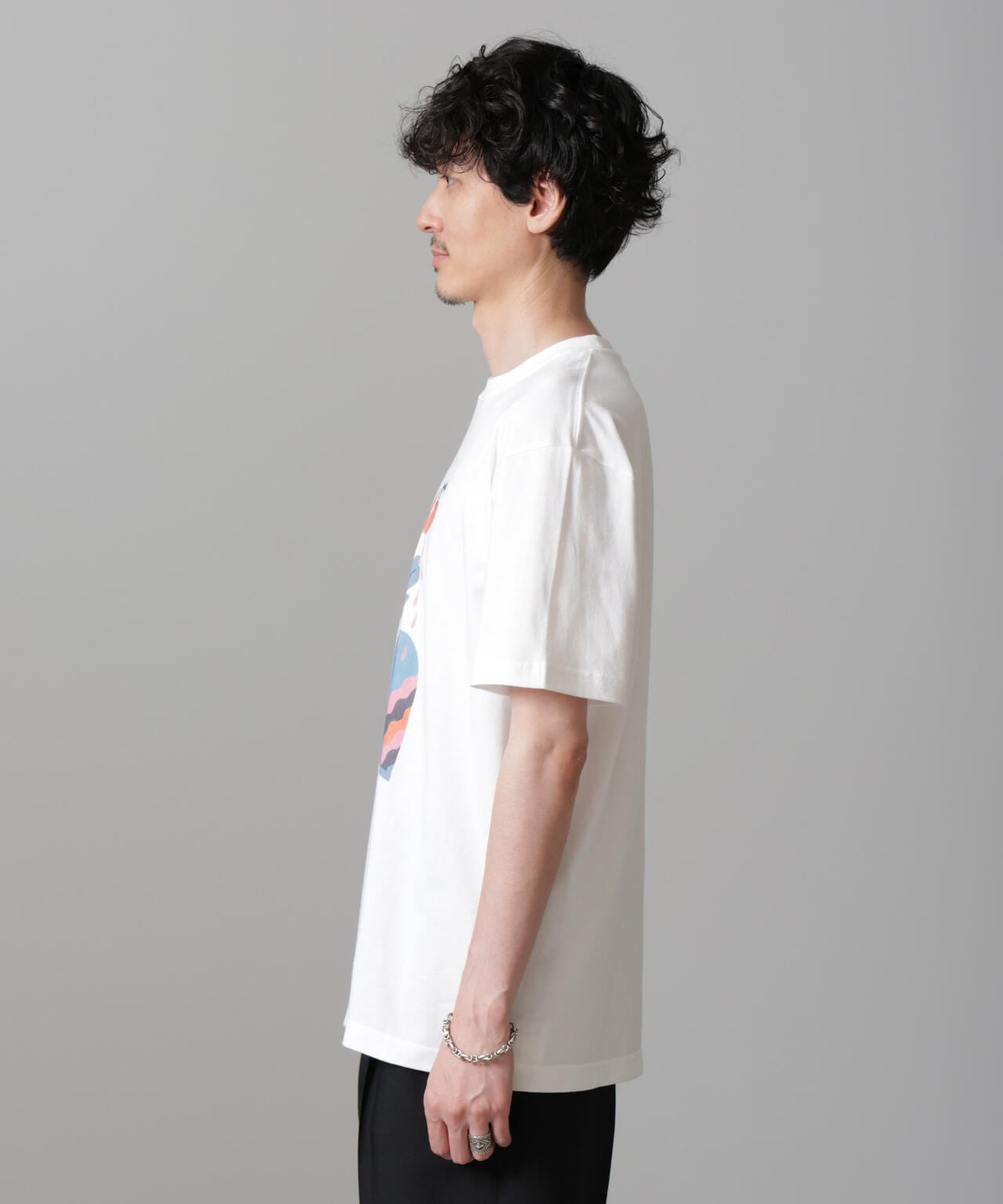 「Toyameg」modern academic FLOWER Tシャツ 6684224220