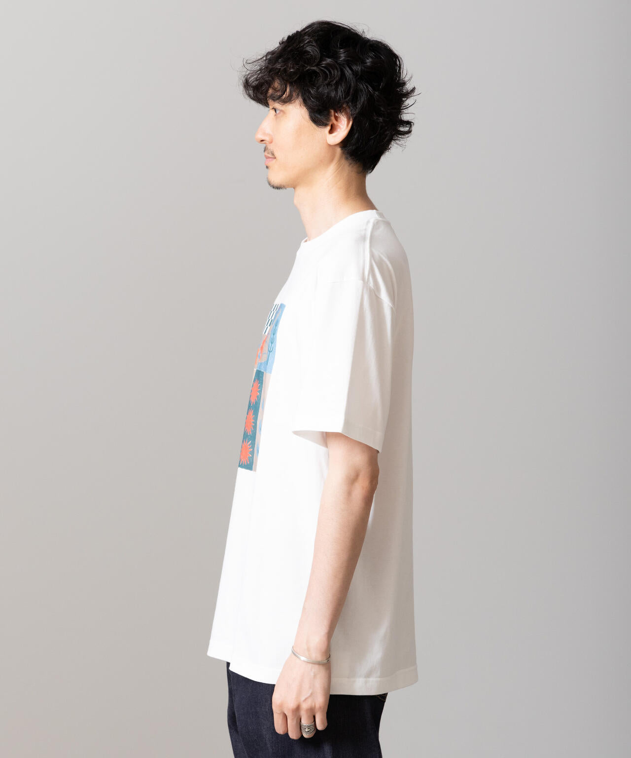 「Toyameg」modern academic TILE Tシャツ 6684224221