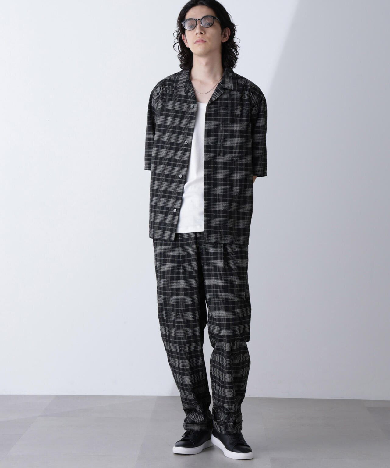 ブークレチェックイージーパンツ 6684227206