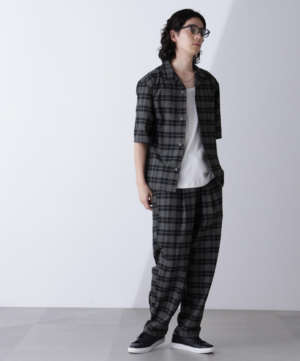 ブークレチェックイージーパンツ 6684227206