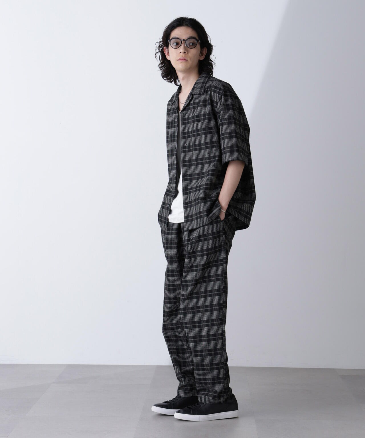 ブークレチェックイージーパンツ 6684227206