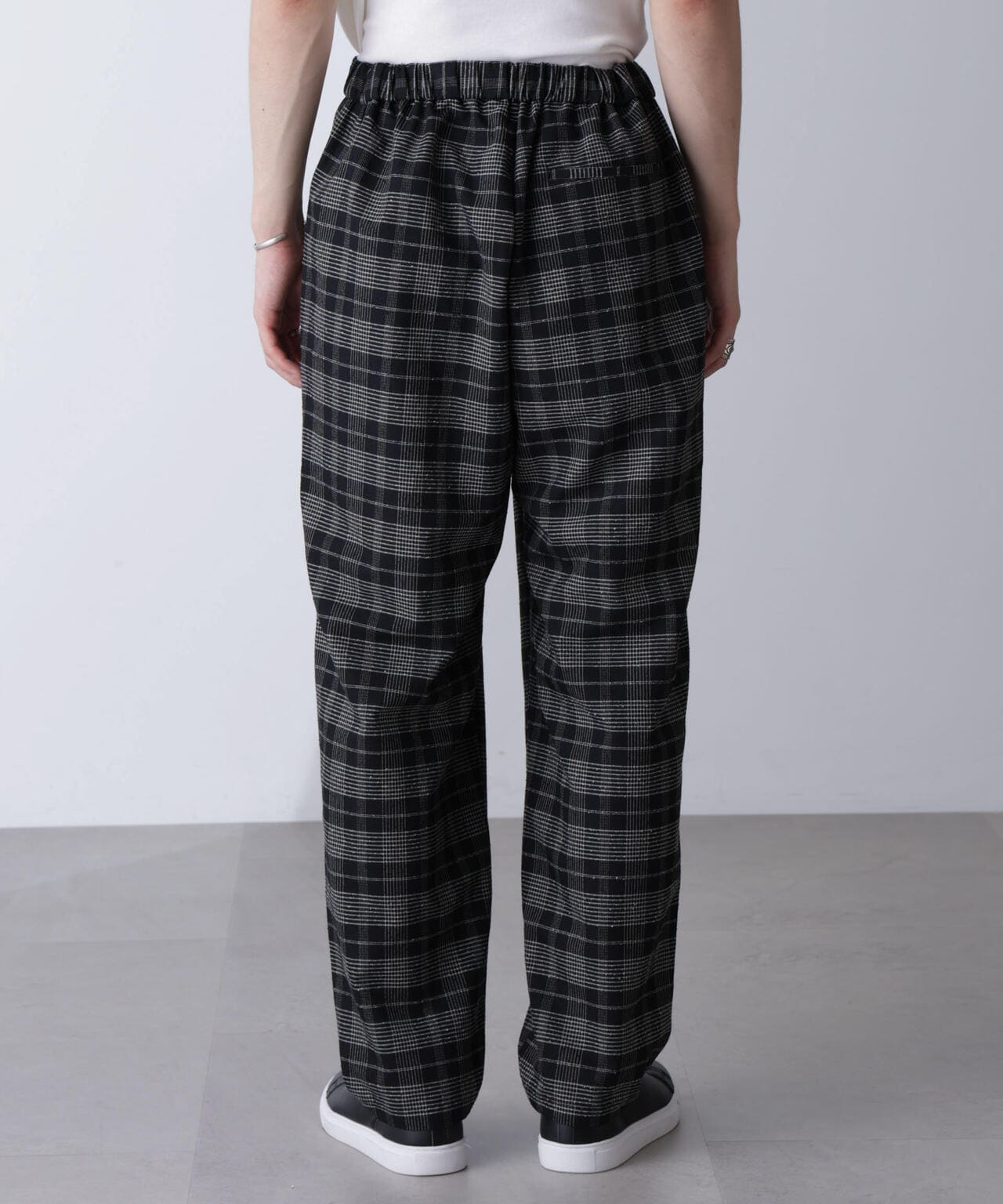 ブークレチェックイージーパンツ 6684227206