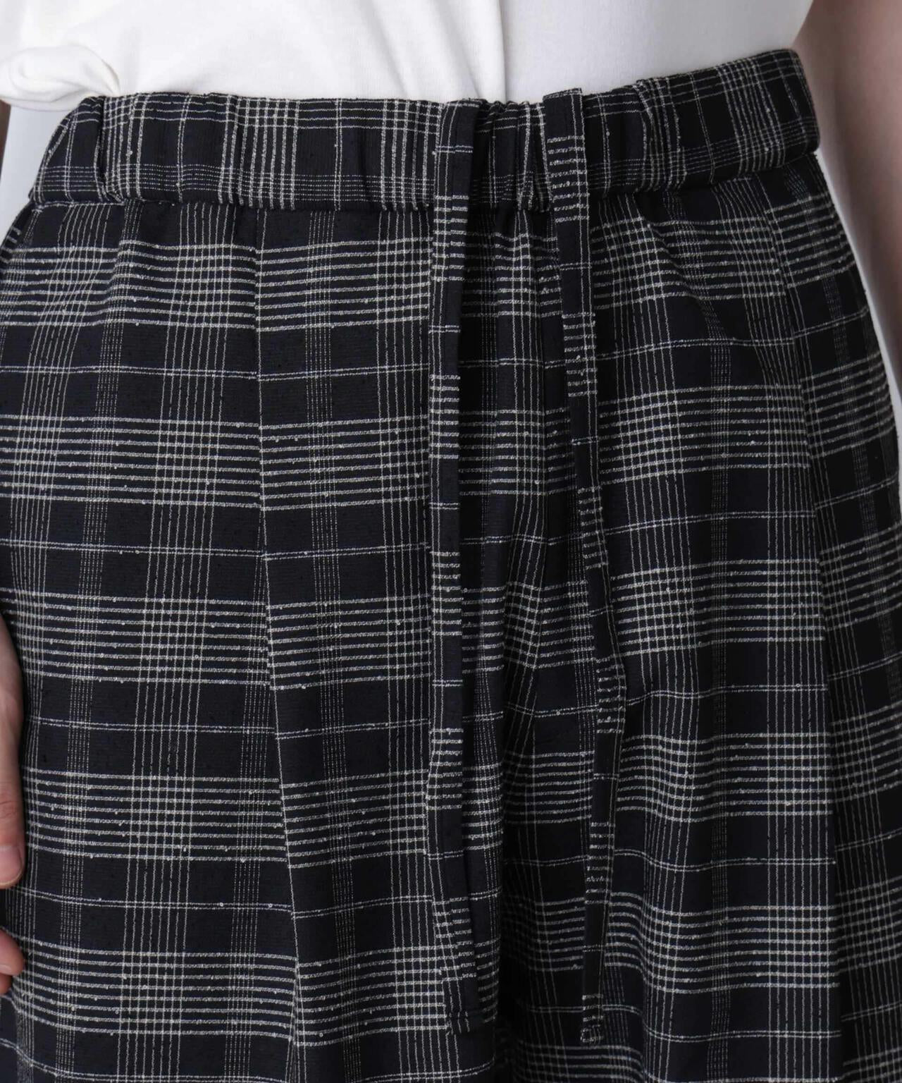 ブークレチェックイージーパンツ 6684227206