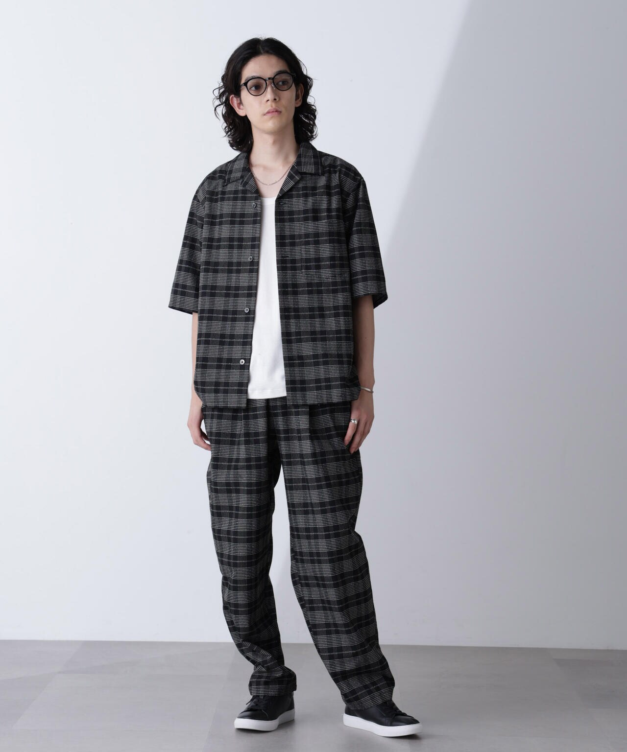 ブークレチェックイージーパンツ 6684227206