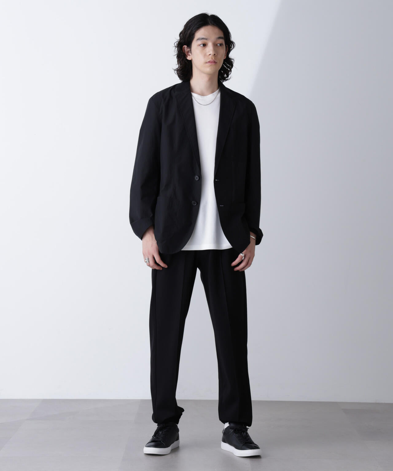 「モダンコンフォートシリーズ」スリムイージーピンタックパンツ 6684227209