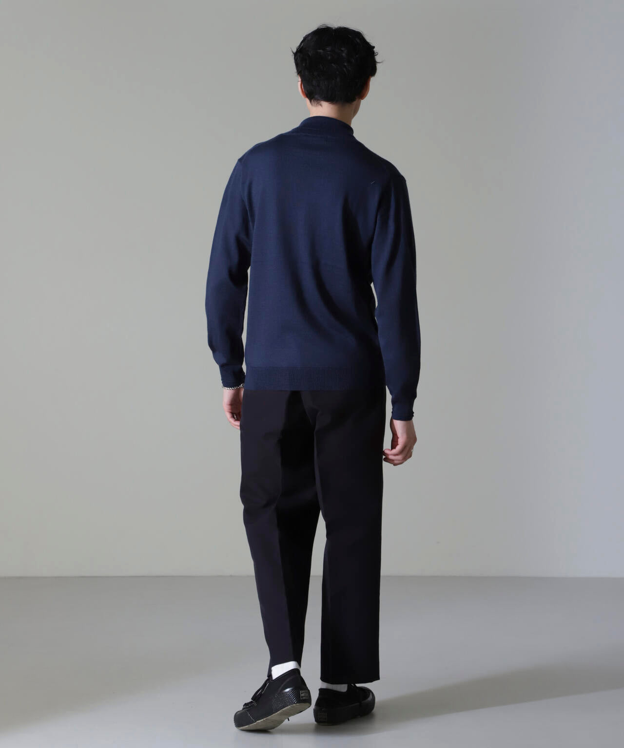 コットンダブルクロステーパークロップドパンツ 6684227215