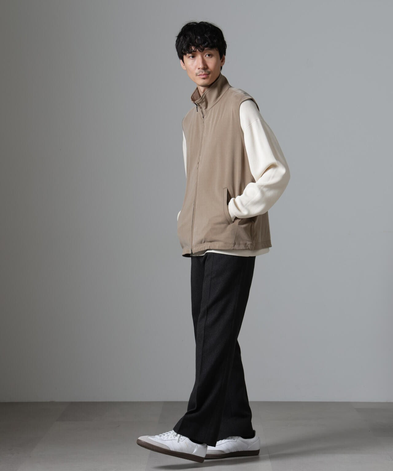 ツイードテーパードパンツ(セットアップ可) 6684227228