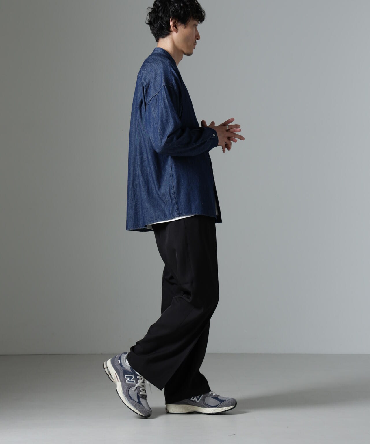 「大人のワイドパンツ」ワイドイージースラックス 6684227235