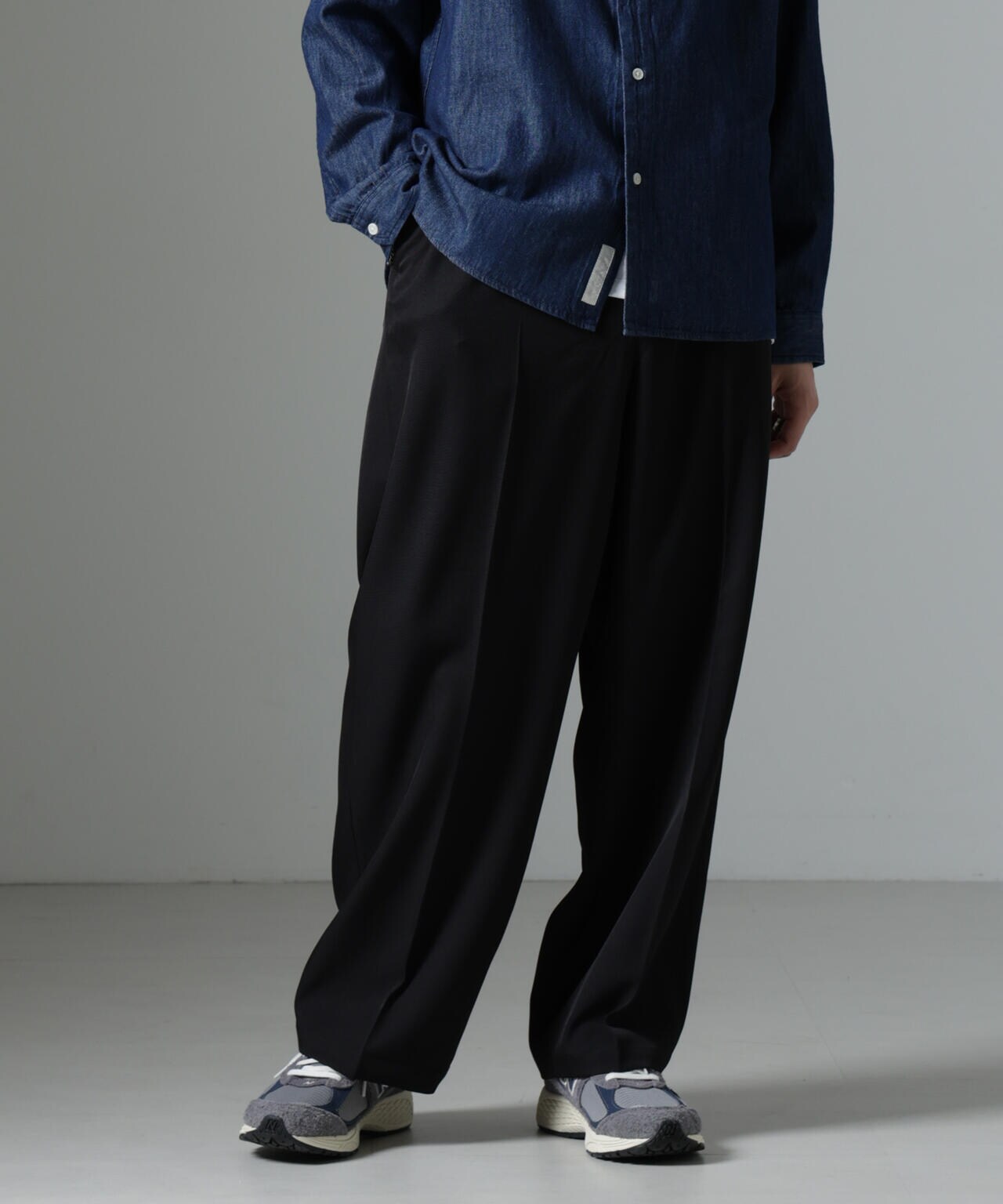 「大人のワイドパンツ」ワイドイージースラックス 6684227235