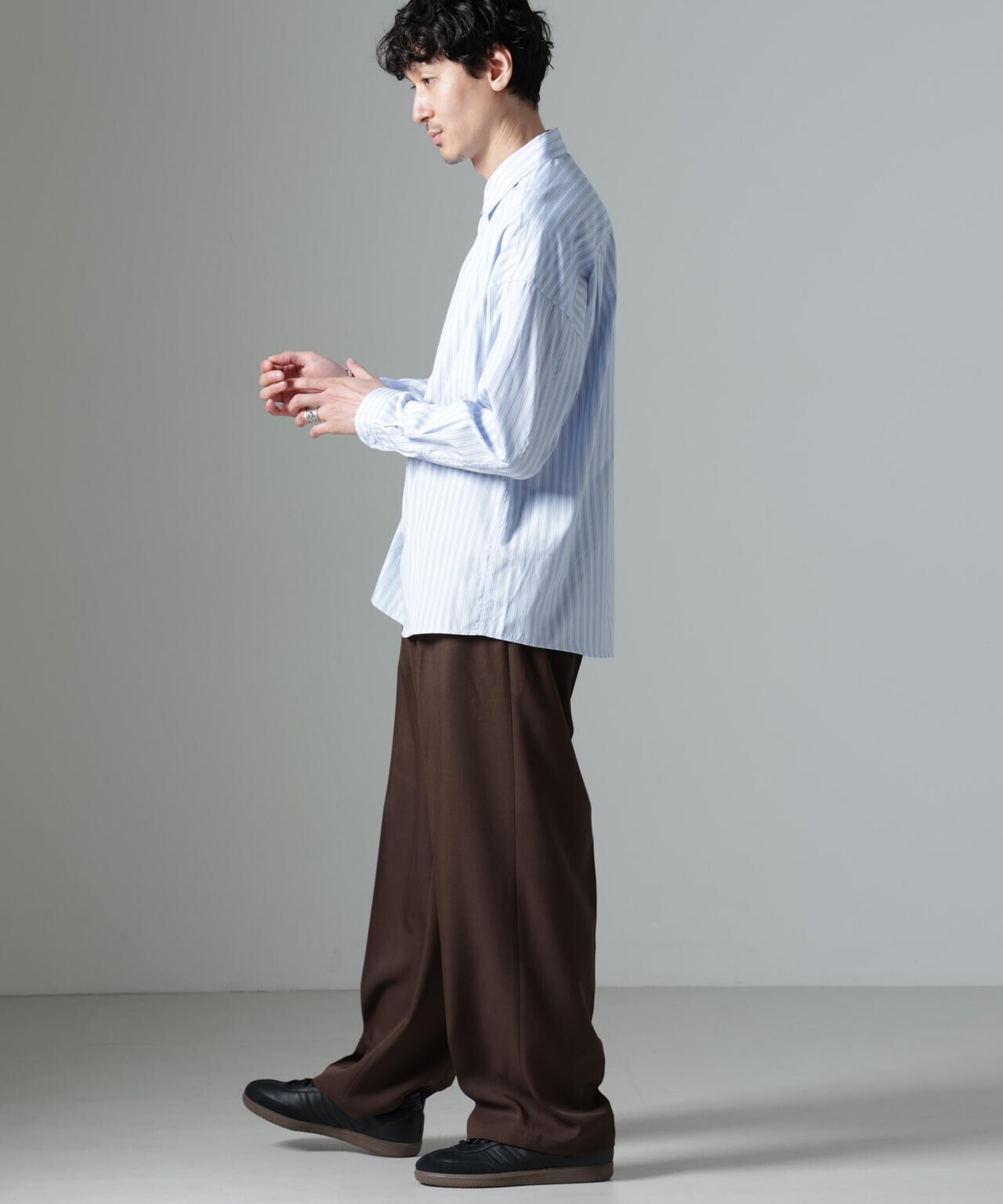 「大人のワイドパンツ」ワイドイージースラックス 6684227235