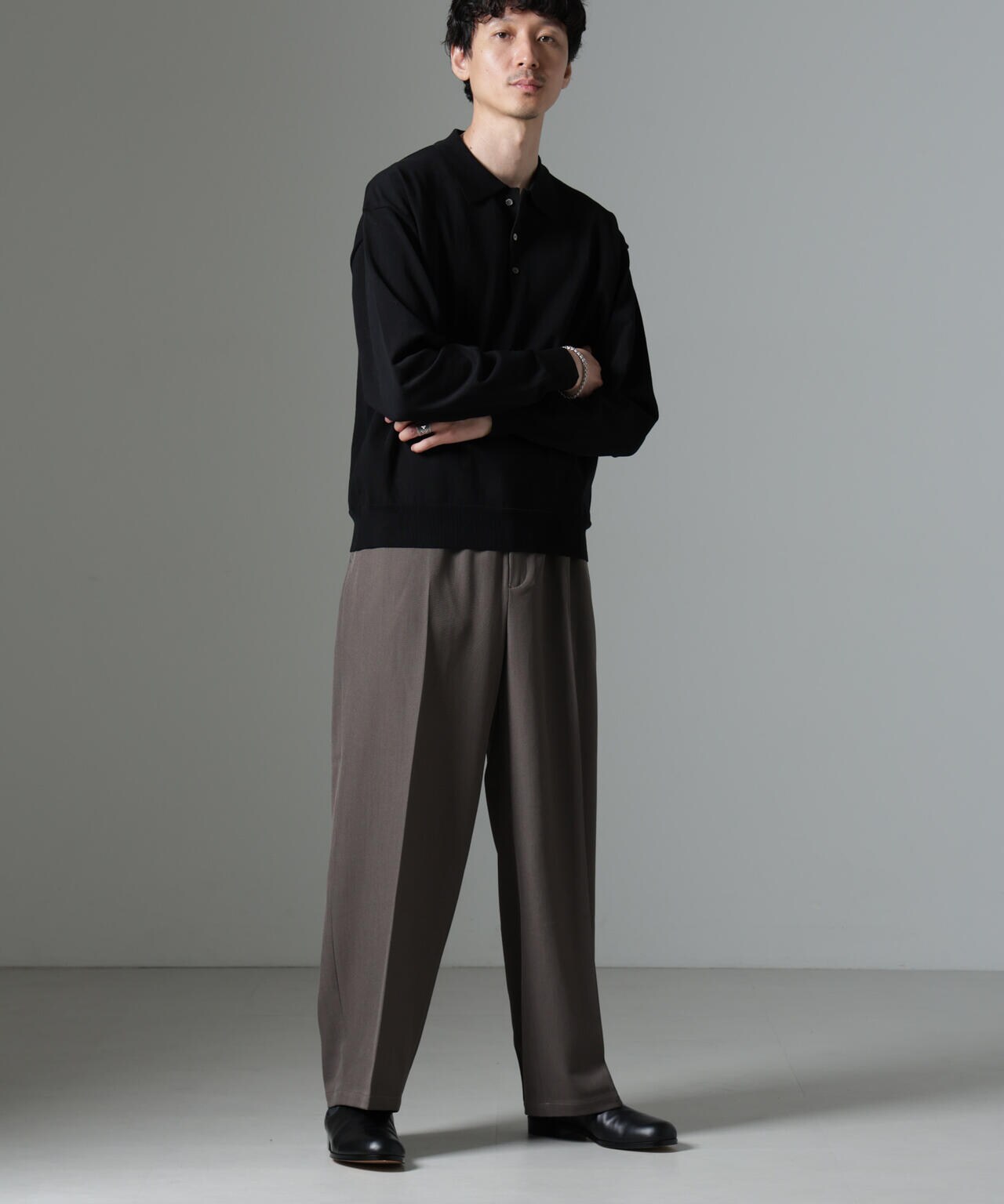 「大人のワイドパンツ」ワイドイージースラックス 6684227235