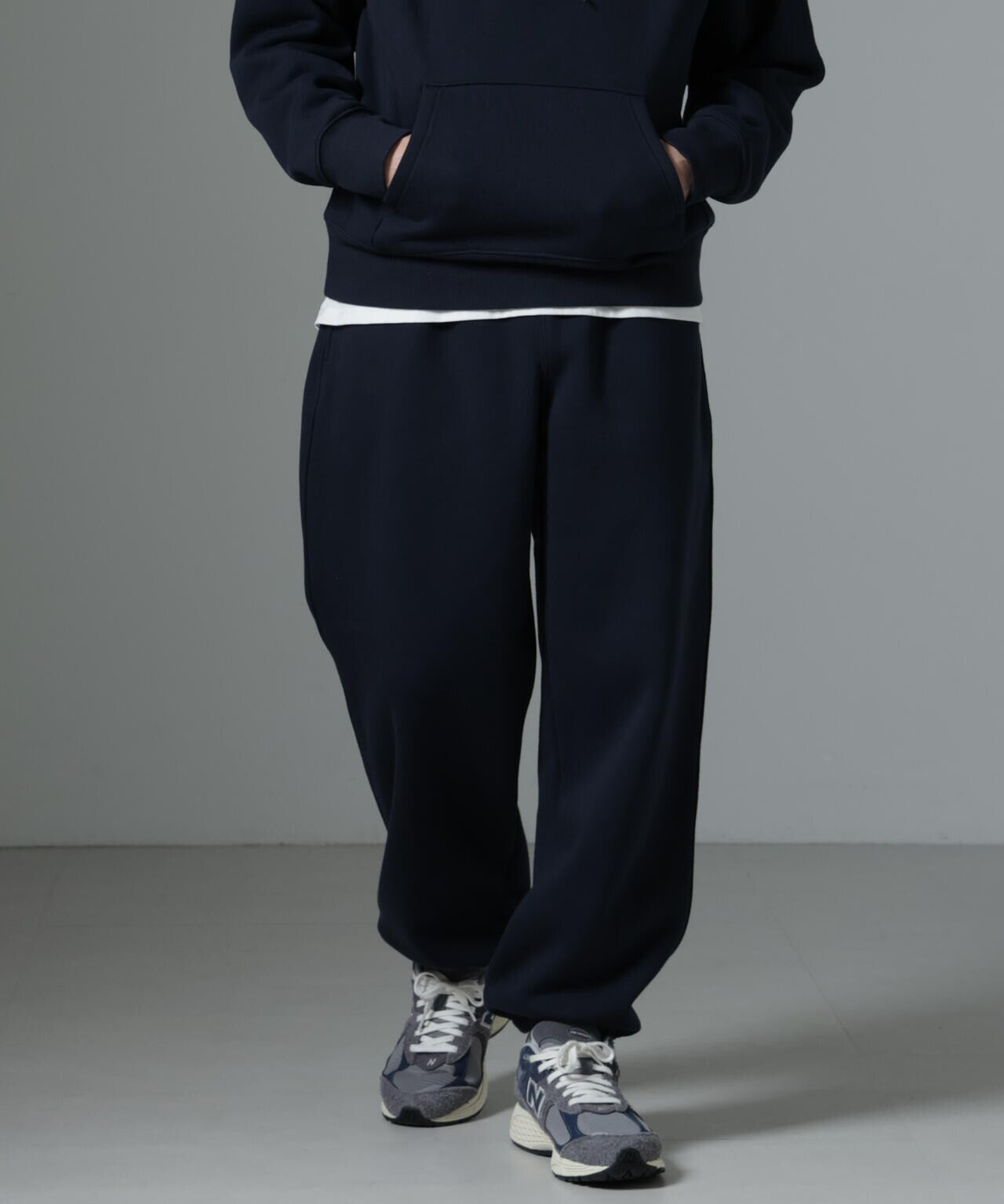 「NJ/CLUB」裏起毛 ジャージートラックパンツ(セットアップ可) 6684227247