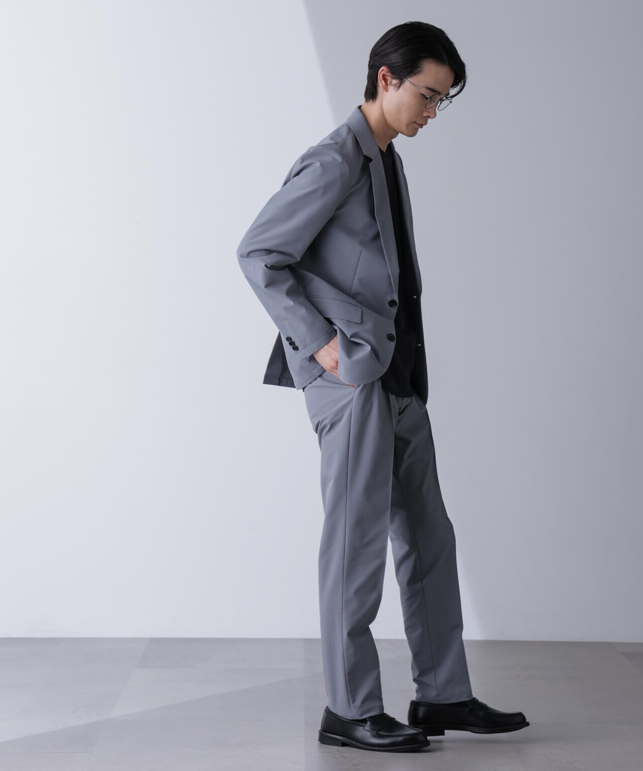 「N TROUSERS PREMIUM」TEXBRID(R)撥水ストレッチパンツ(セットアップ可) 6684229201