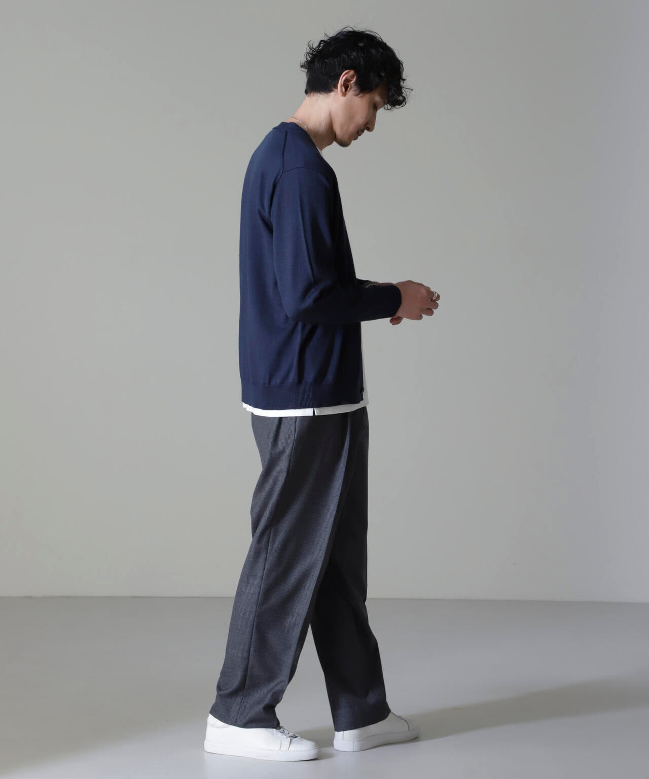 クラシックウールタックスラックス(セットアップ可) 6684229207