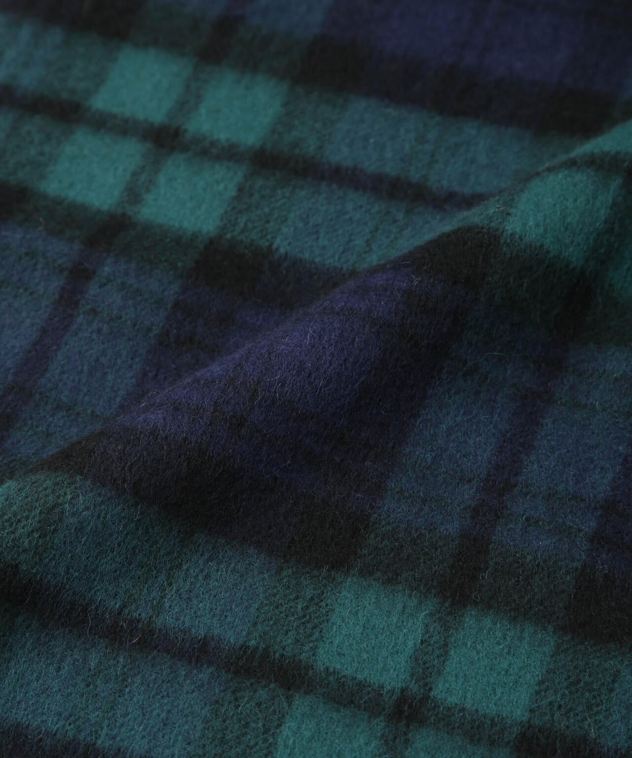 ソフトカシミヤブレンドチェックマフラー 6684241202