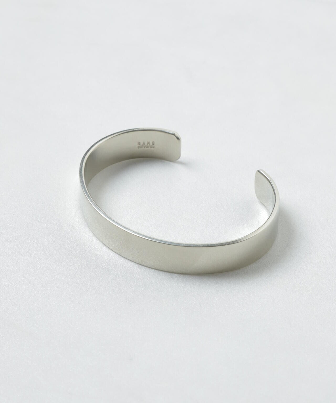 「NU jewelry」ジャーマンシルバーナローバングル 6684248201