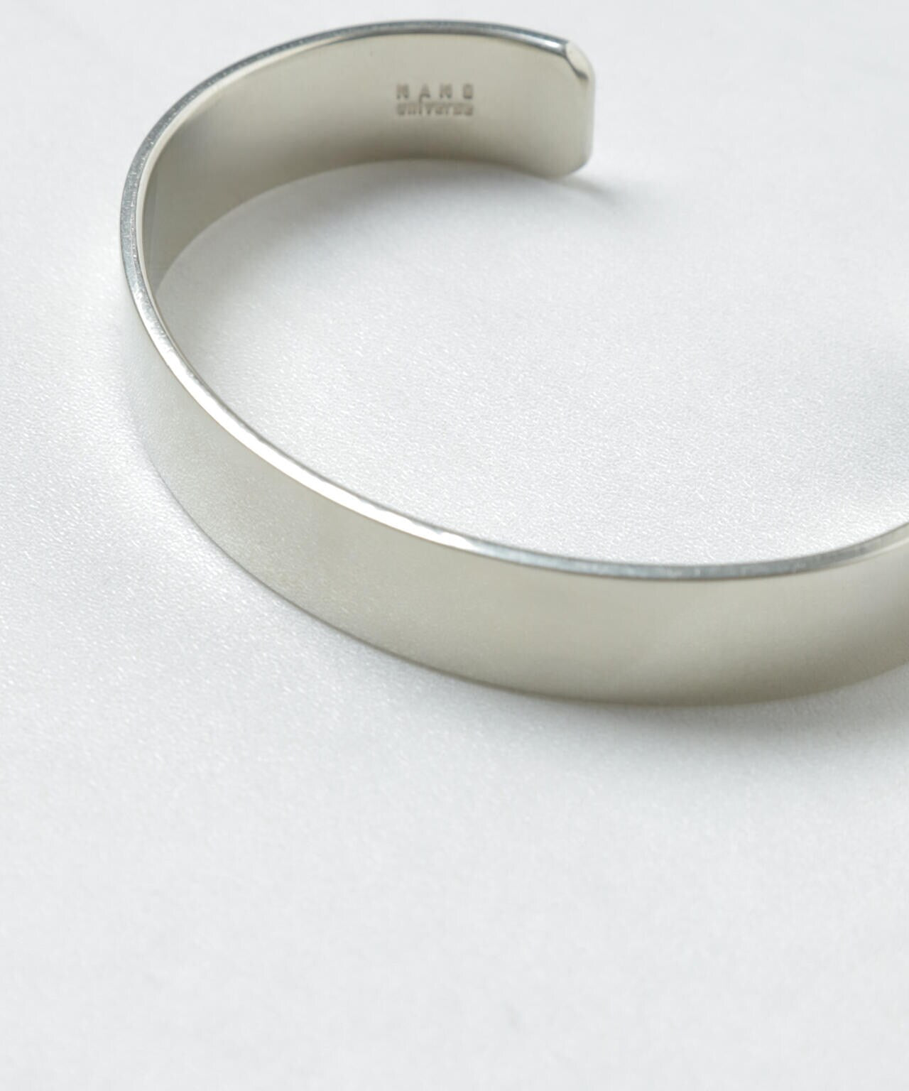 「NU jewelry」ジャーマンシルバーナローバングル 6684248201