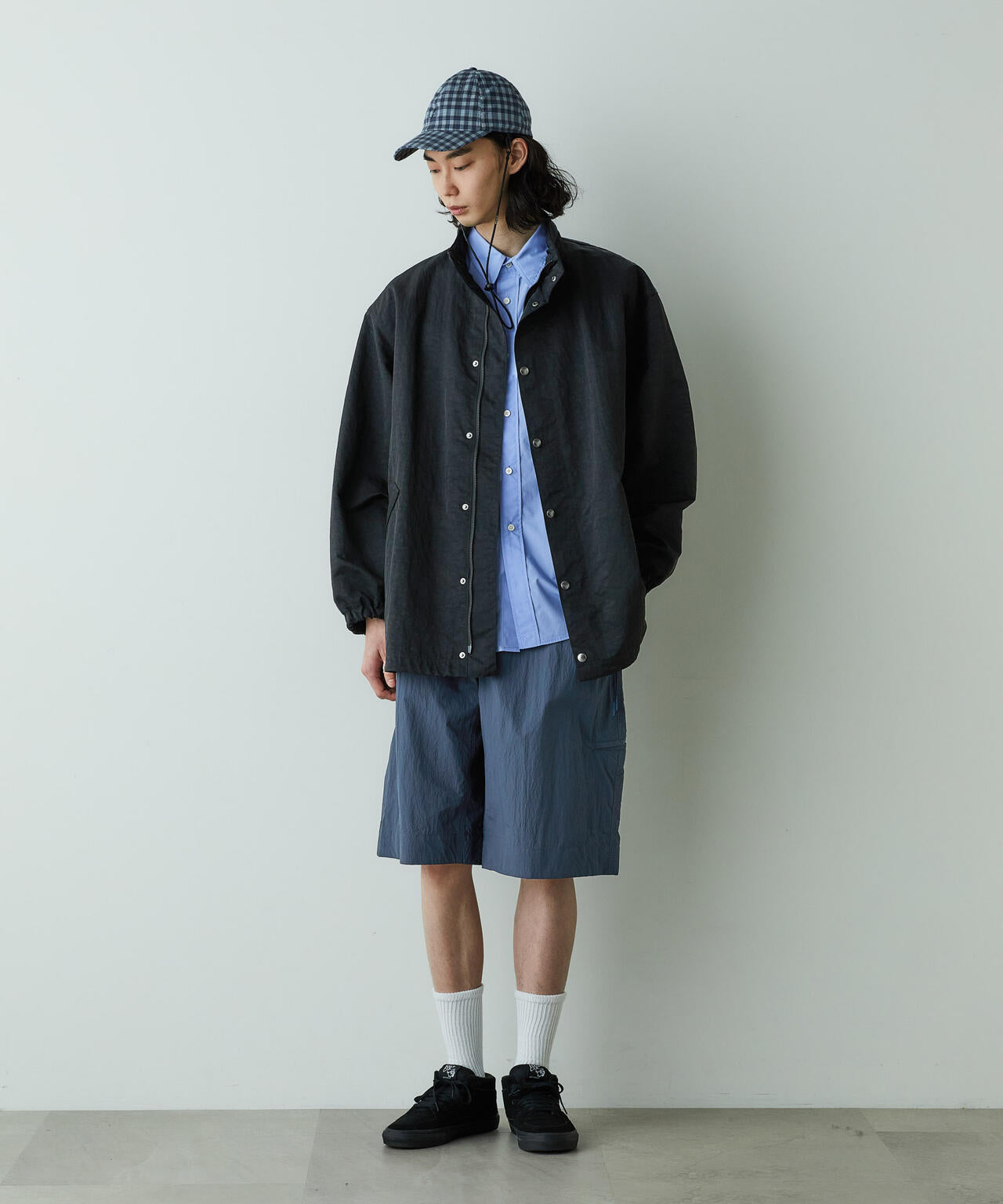 「HOTEL PALACE」オテルパラス ナイロンテックルーズシルエットコーチブルゾン 6685112201