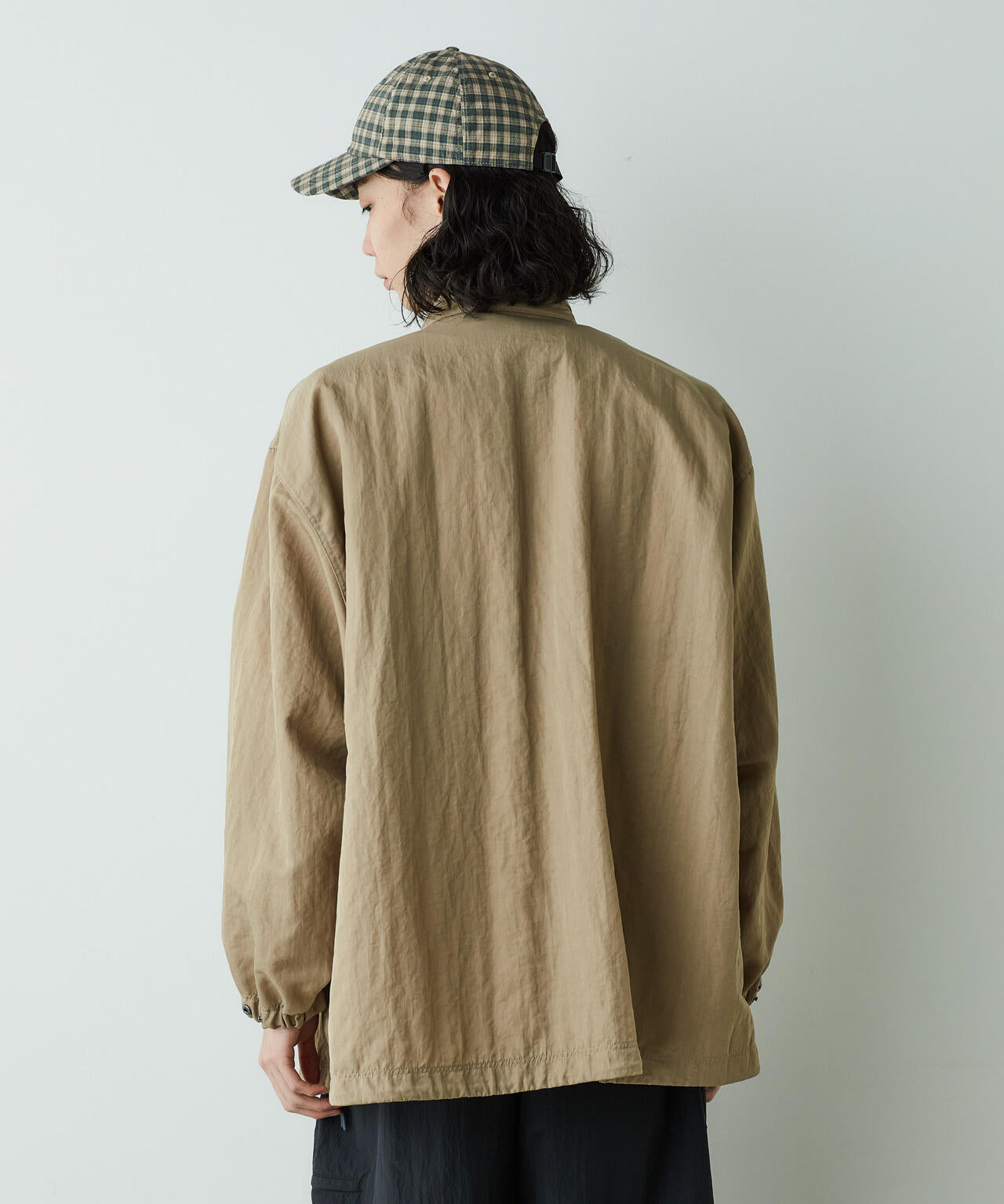 「HOTEL PALACE」オテルパラス ナイロンテックルーズシルエットコーチブルゾン 6685112201