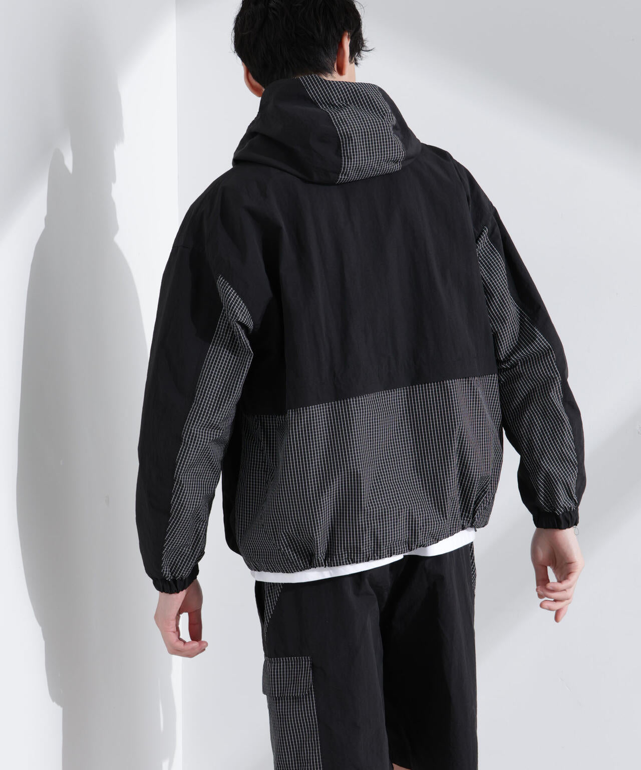 「NJ/CLUB」 リップストップアノラックジャケット 6685112209