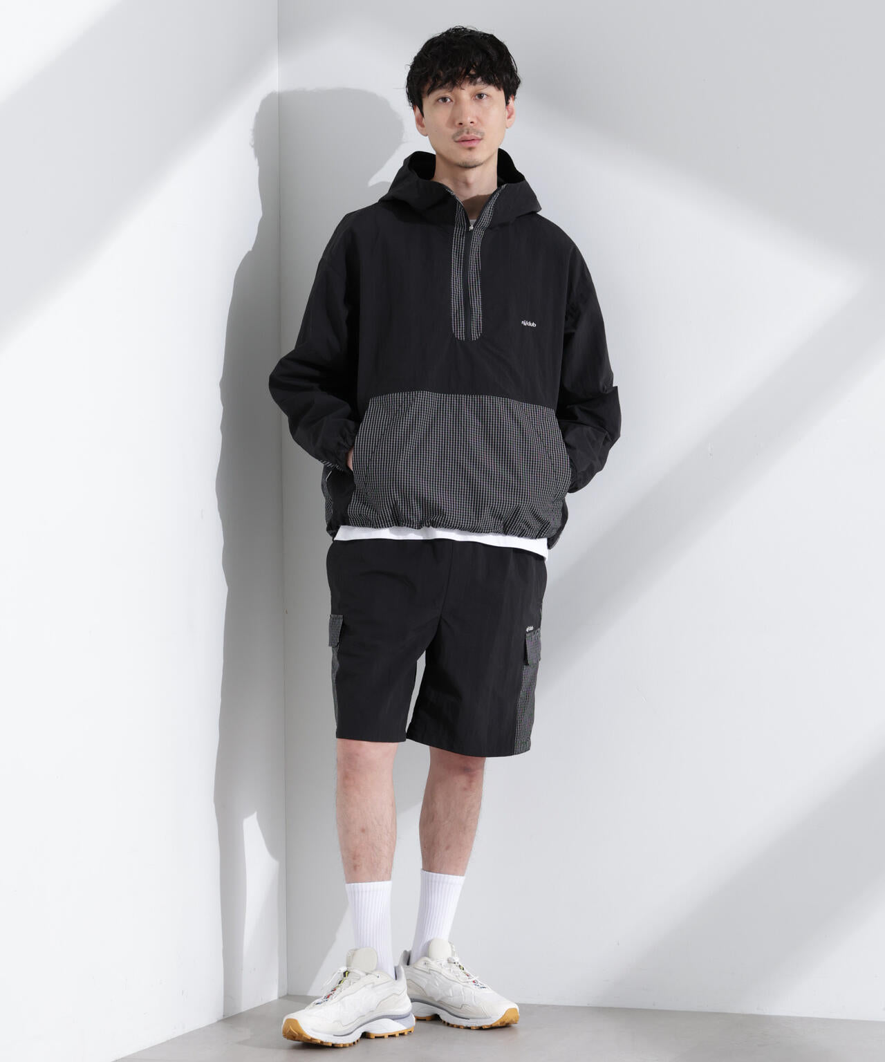 「NJ/CLUB」 リップストップアノラックジャケット 6685112209