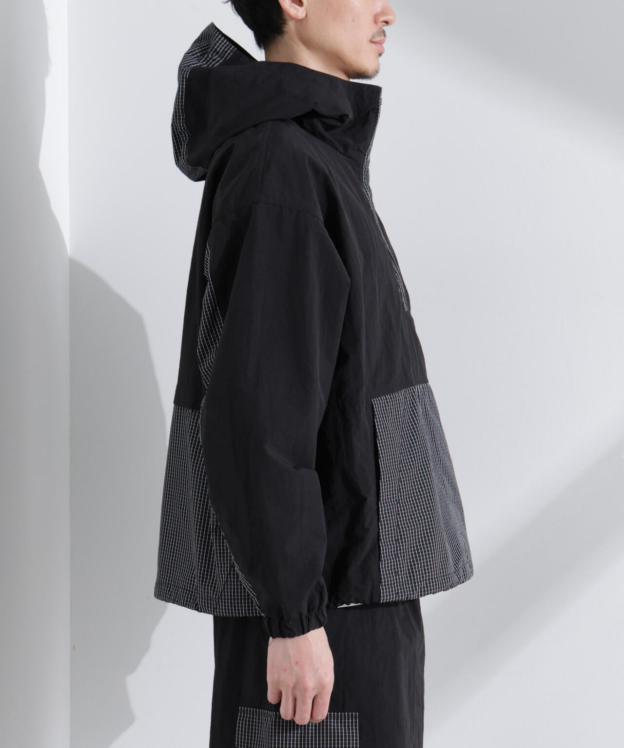 「NJ/CLUB」 リップストップアノラックジャケット 6685112209