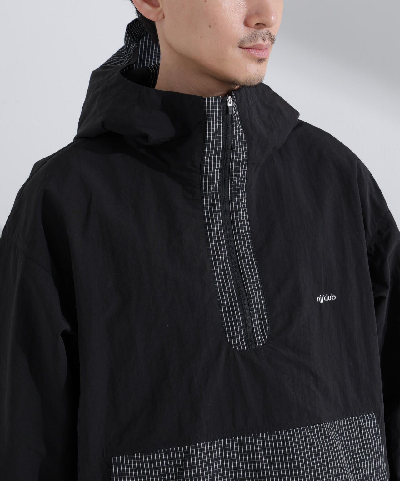 「NJ/CLUB」 リップストップアノラックジャケット 6685112209