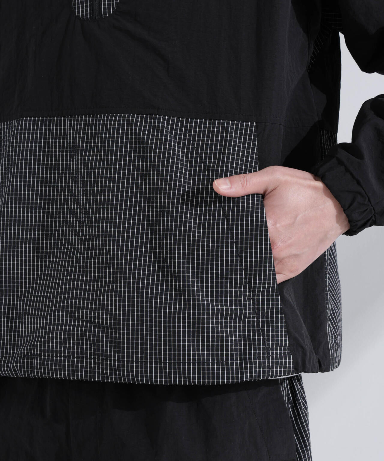 「NJ/CLUB」 リップストップアノラックジャケット 6685112209