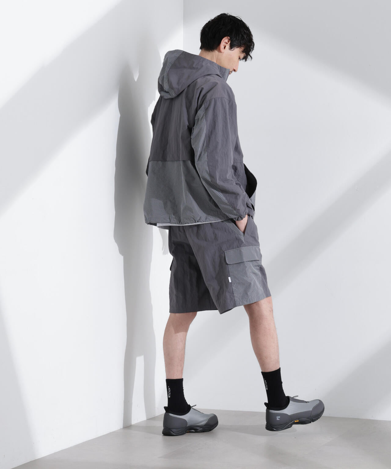 「NJ/CLUB」 リップストップアノラックジャケット 6685112209