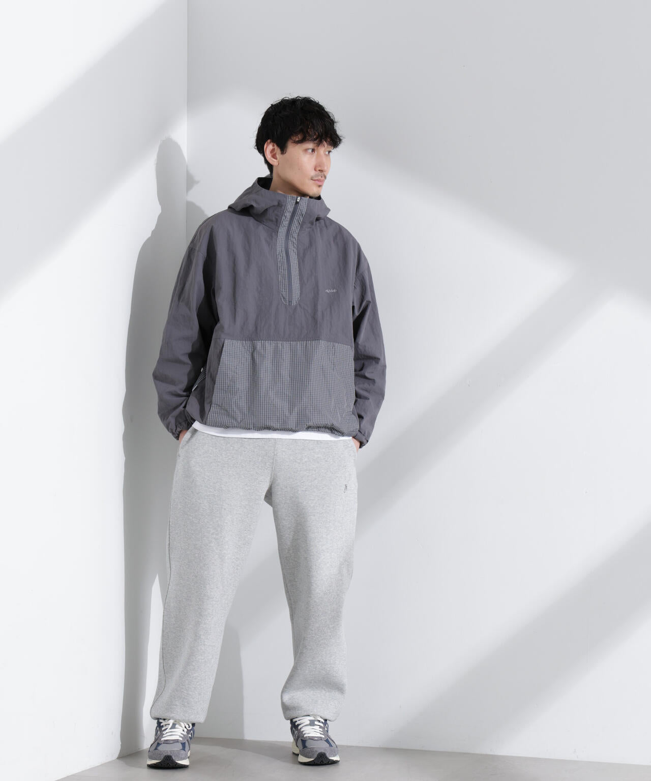 「NJ/CLUB」 リップストップアノラックジャケット 6685112209