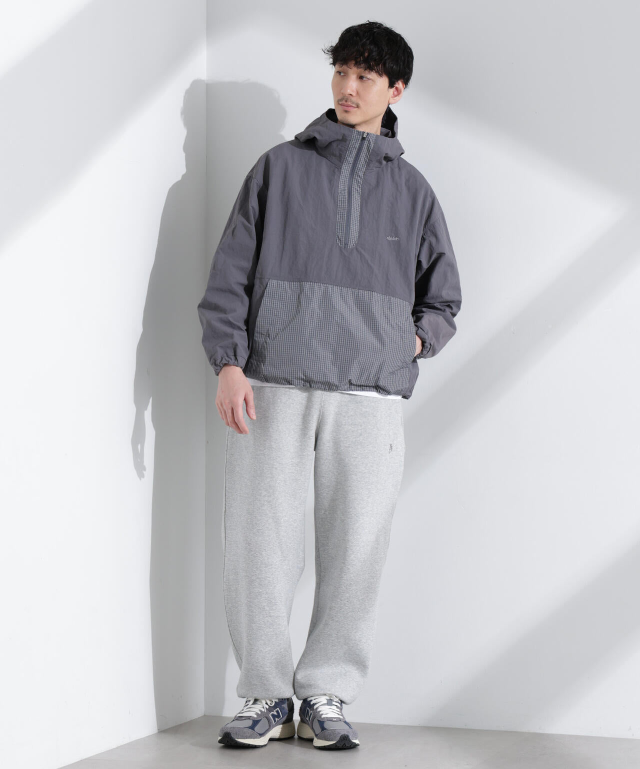 「NJ/CLUB」 リップストップアノラックジャケット 6685112209