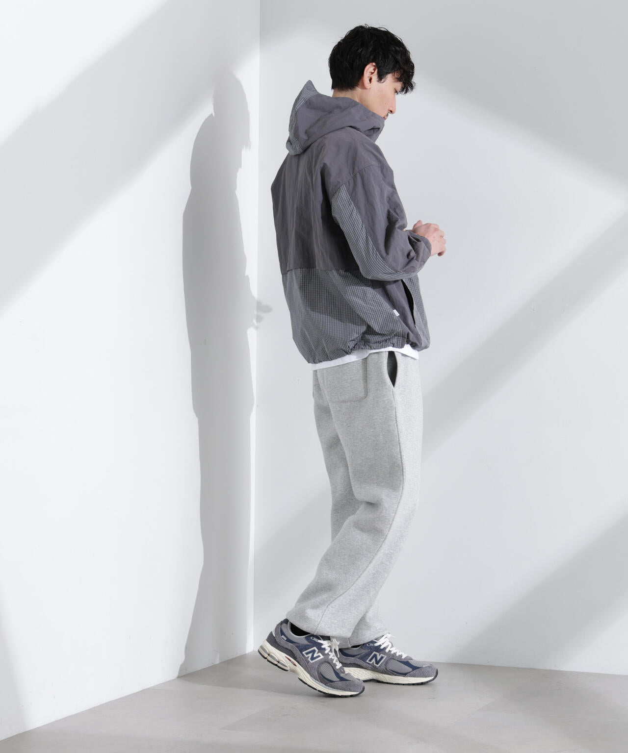 「NJ/CLUB」 リップストップアノラックジャケット 6685112209