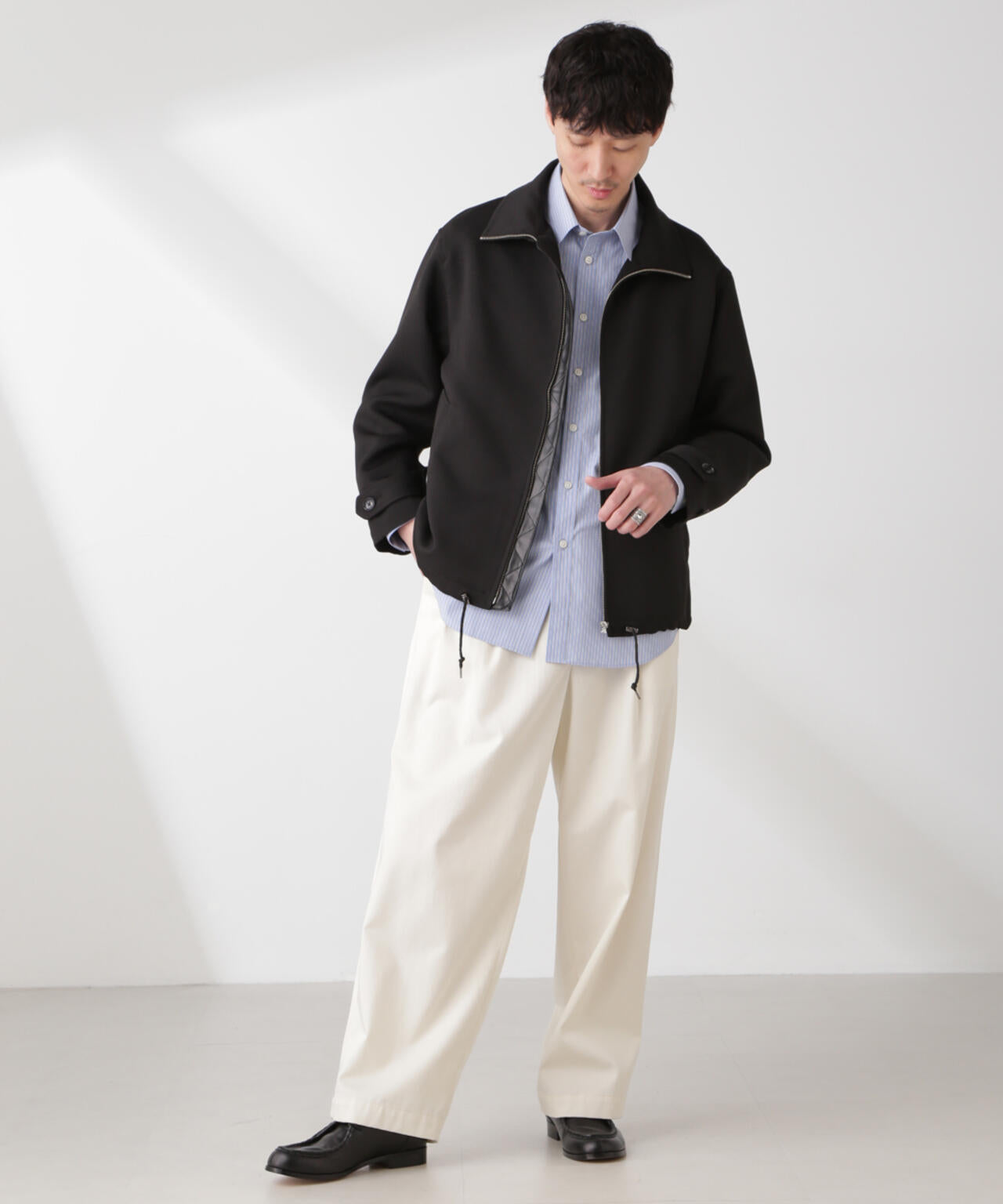 トリプルクロス バルーンブルゾン(セットアップ可) 6685112210