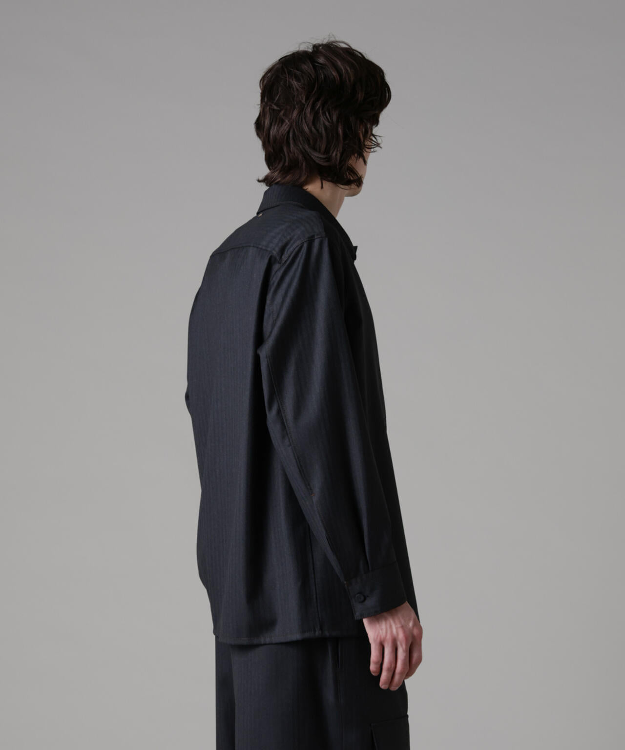 「ASSEMBLANC」イタリアンテキスタイルシャツブルゾン(セットアップ可) 6685112214