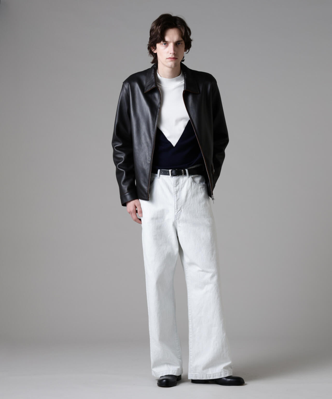 「ASSEMBLANC」シープトローヴライダースブルゾン 6685112216