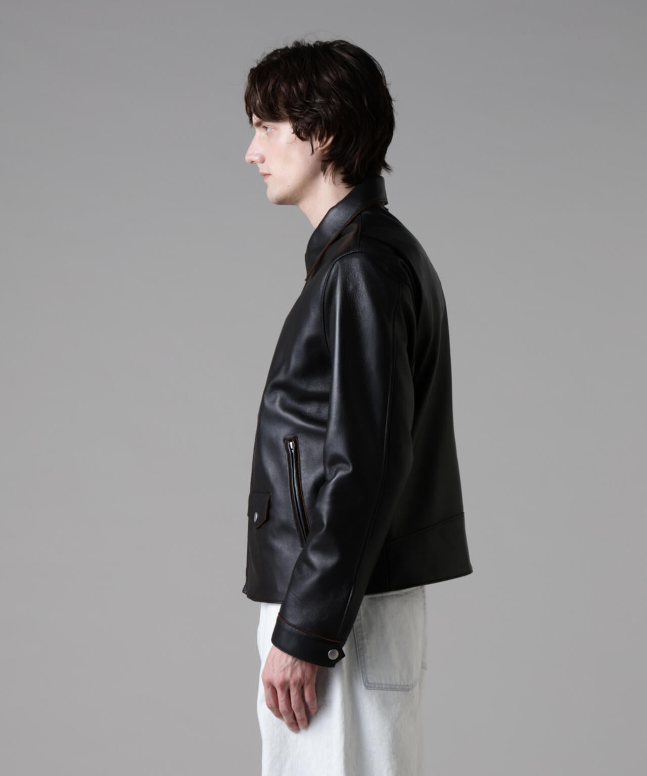 「ASSEMBLANC」シープトローヴライダースブルゾン 6685112216