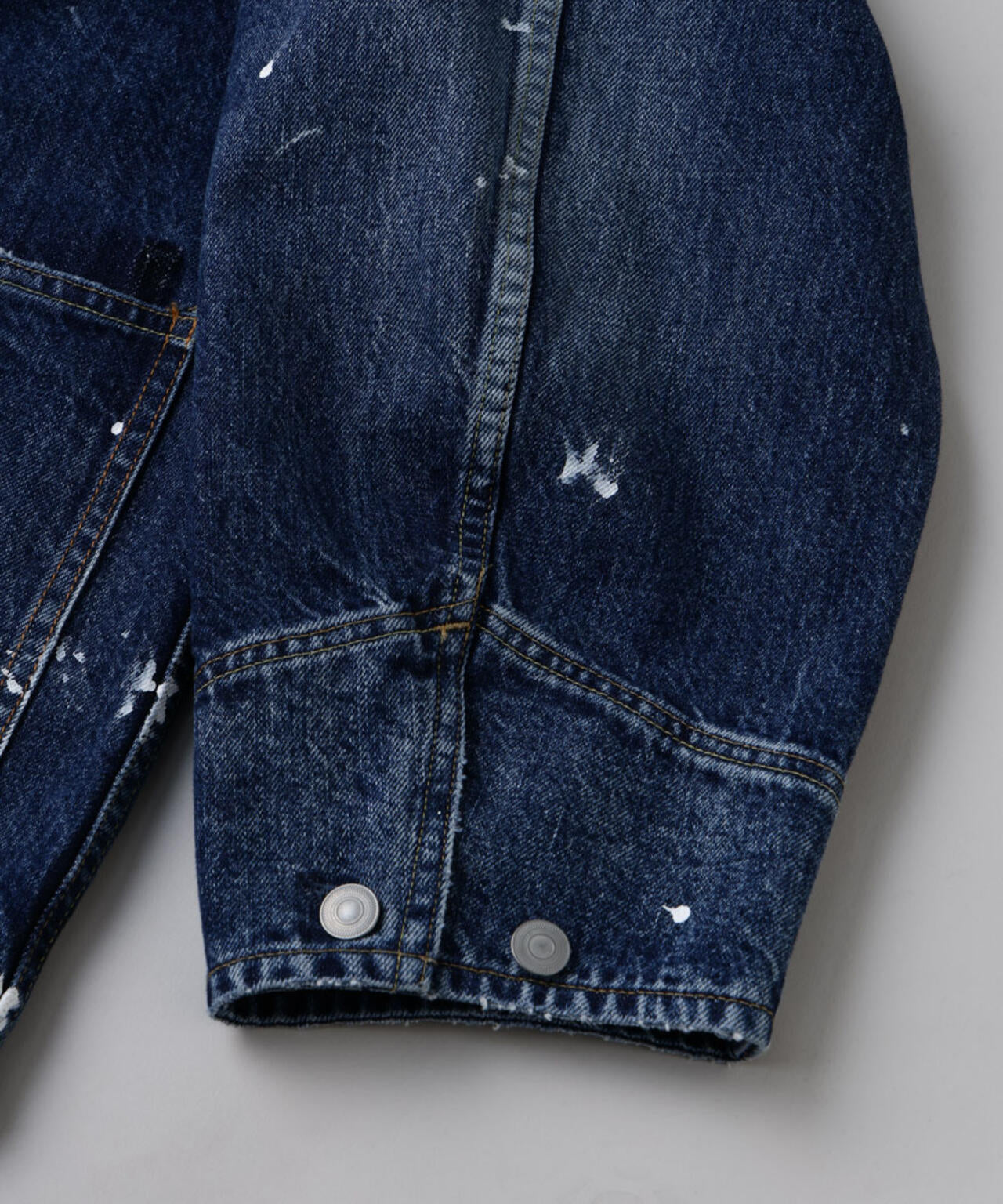 「ASSEMBLANC」オーバーサイズリメイクデニムブルゾン(セットアップ可) 6685112220