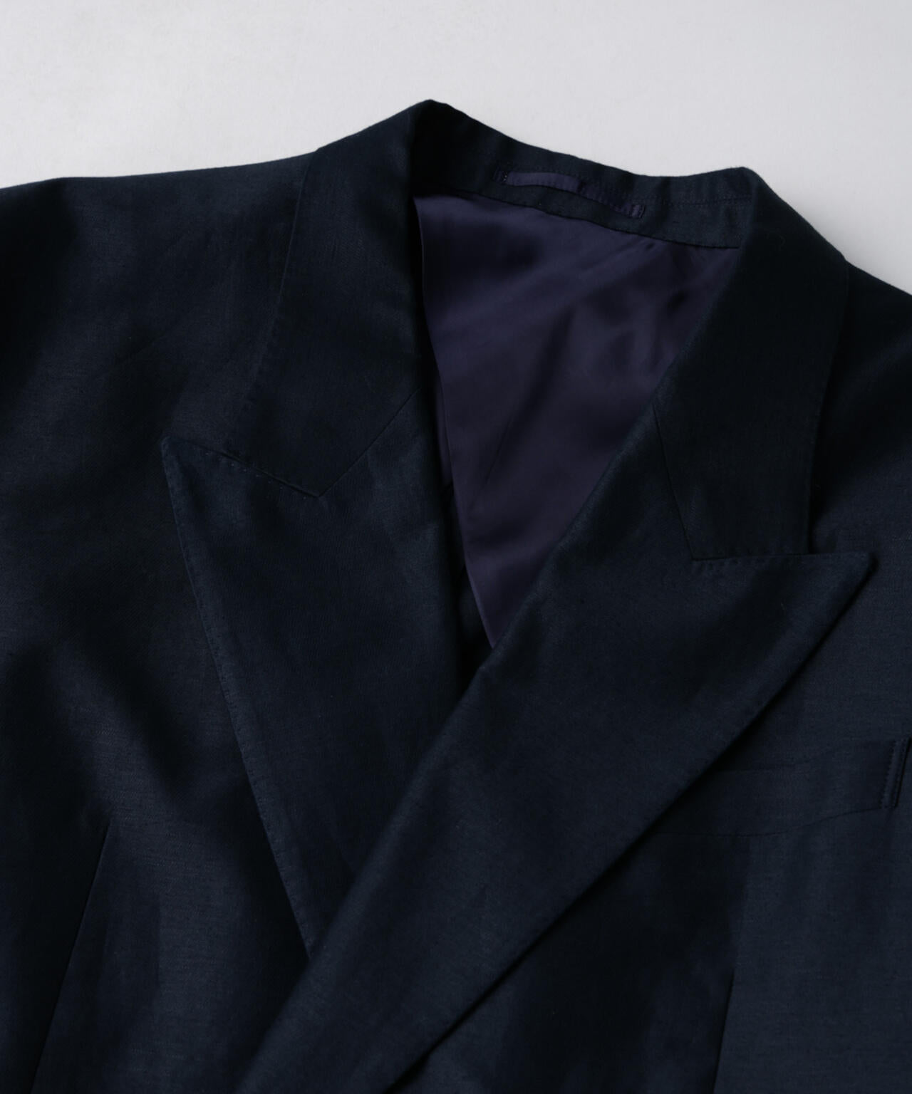 「ASSEMBLANC」リネンブレンドモールスキンジャケット 6685116208