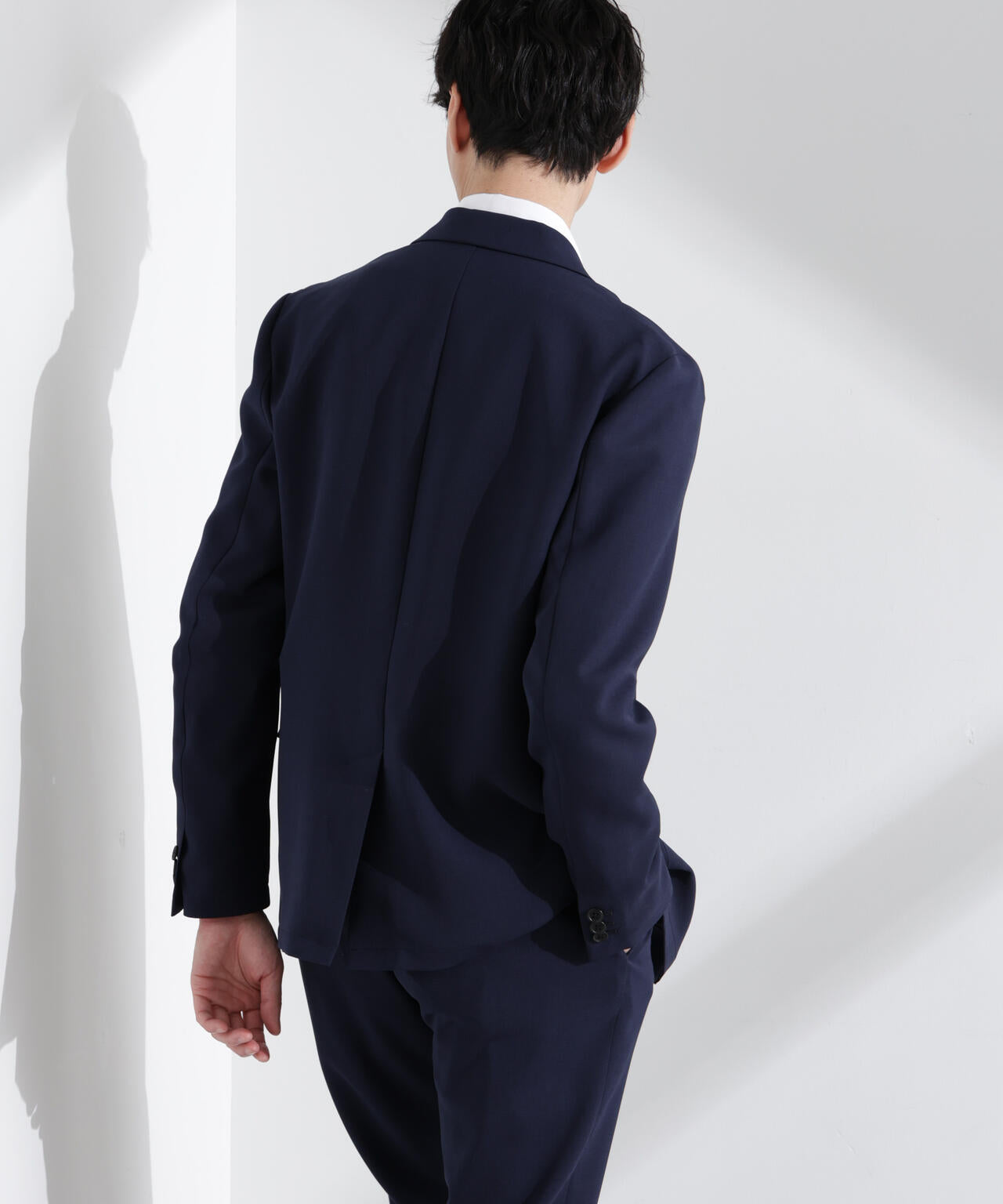 「N JACKET PREMIUM」強撚ピケストレッチジャケット(セットアップ可) 6685117201