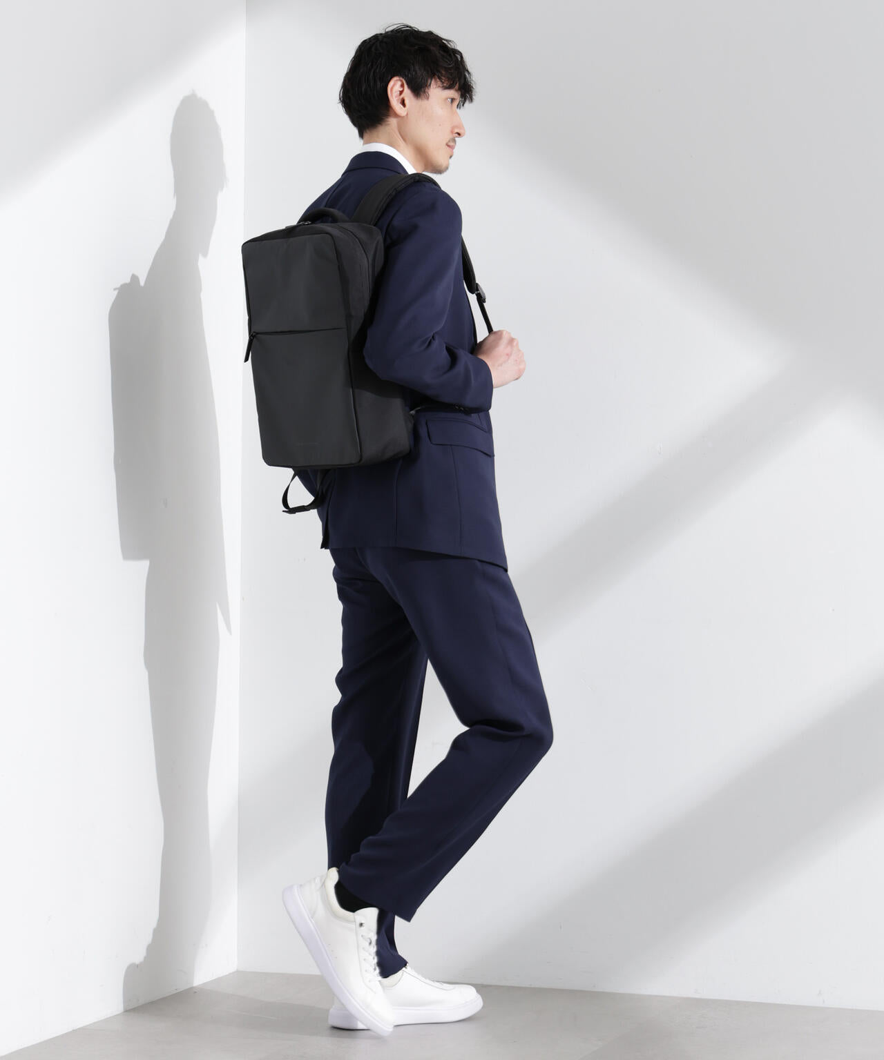 「N JACKET PREMIUM」強撚ピケストレッチジャケット(セットアップ可) 6685117201