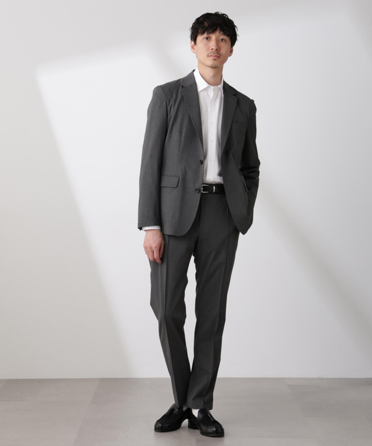 「N JACKET BASIC」トロピカルストレッチジャケット(セットアップ可) 6685117202