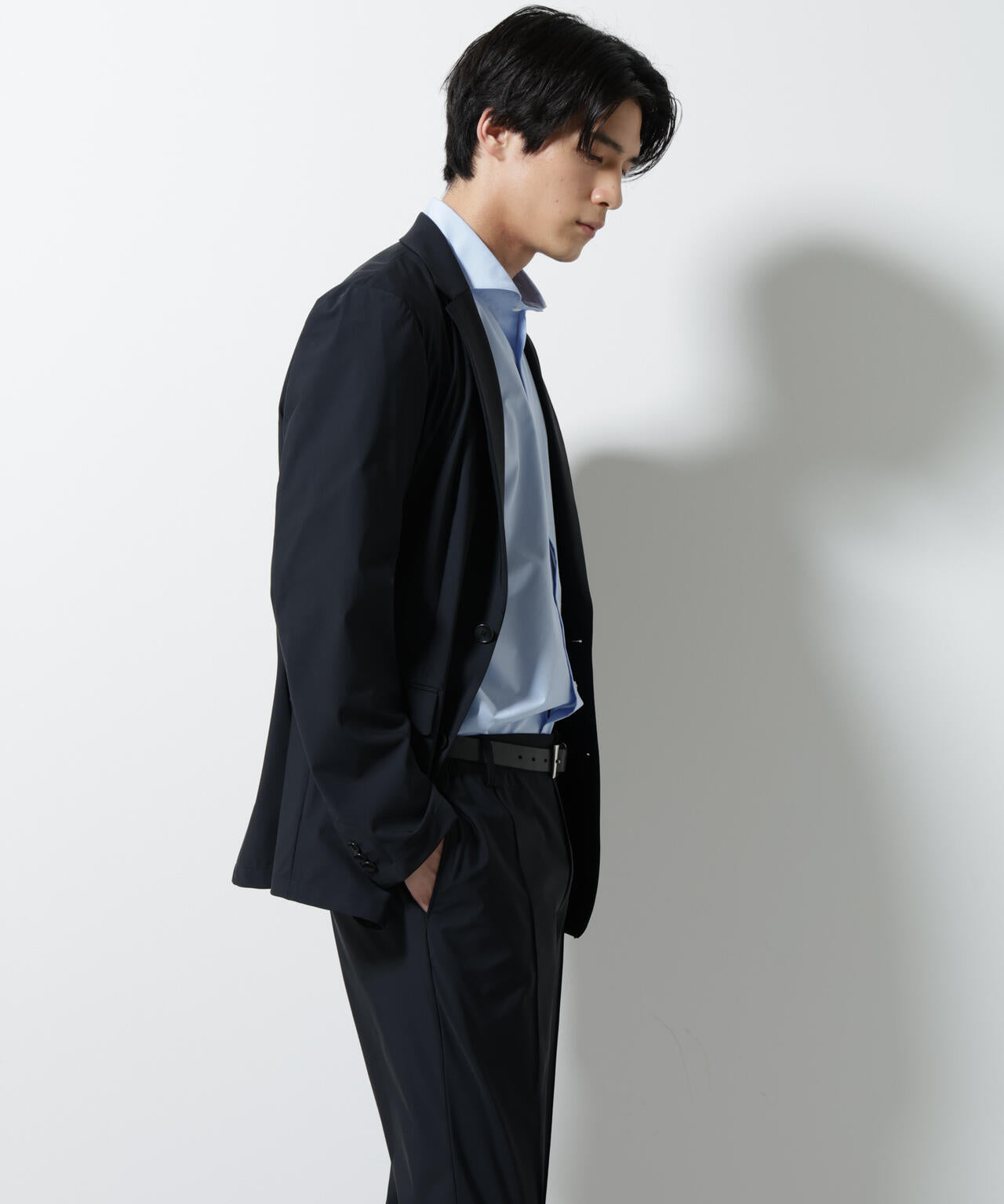 「N JACKET PREMIUM」クールタッチ4WAYストレッチジャケット撥水(セットアップ可) 6685117204