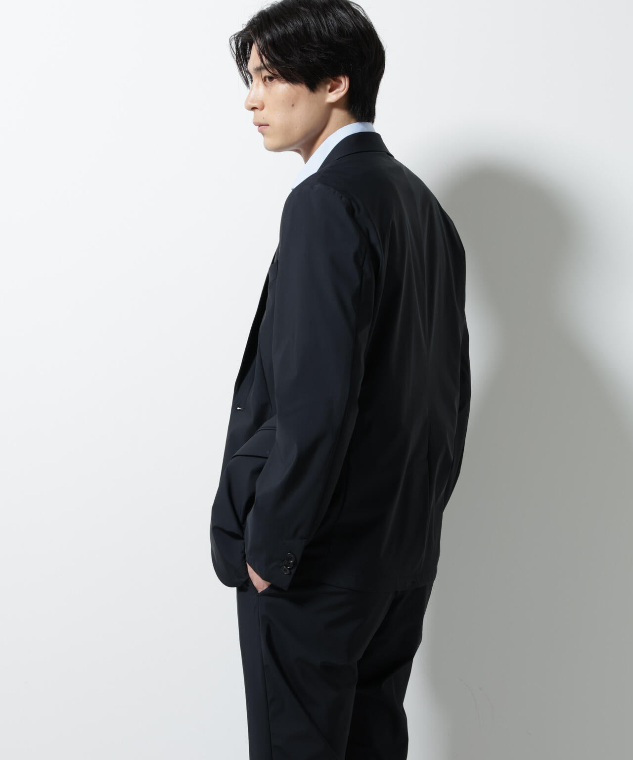 「N JACKET PREMIUM」クールタッチ4WAYストレッチジャケット撥水(セットアップ可) 6685117204