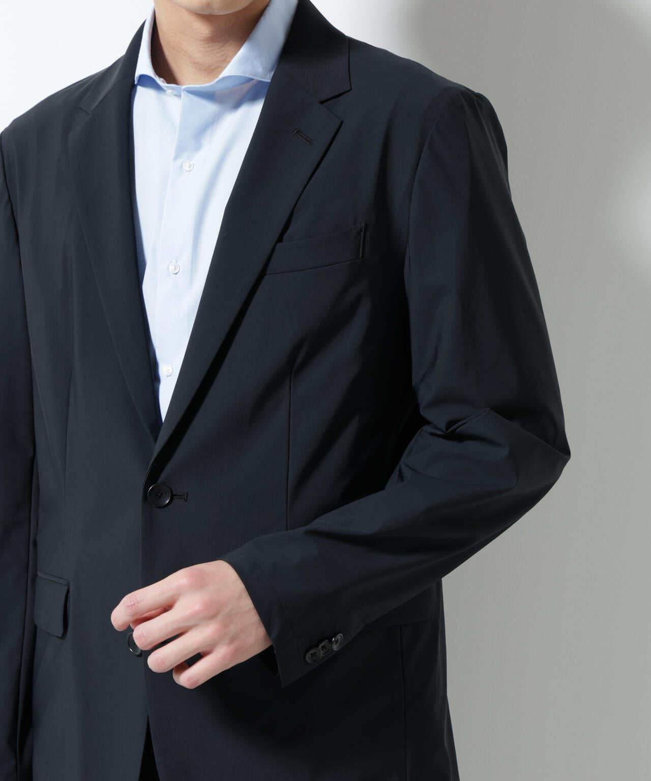 「N JACKET PREMIUM」クールタッチ4WAYストレッチジャケット撥水(セットアップ可) 6685117204