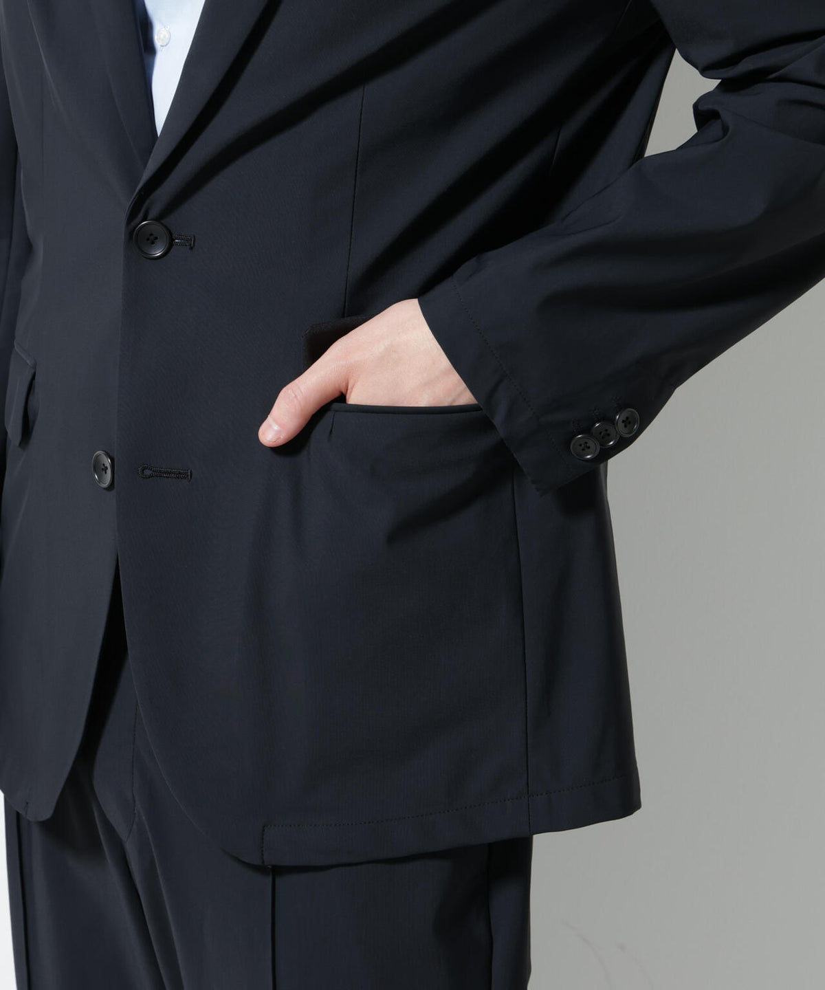 「N JACKET PREMIUM」クールタッチ4WAYストレッチジャケット撥水(セットアップ可) 6685117204