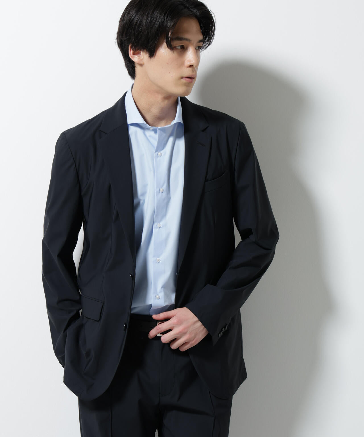 「N JACKET PREMIUM」クールタッチ4WAYストレッチジャケット撥水(セットアップ可) 6685117204