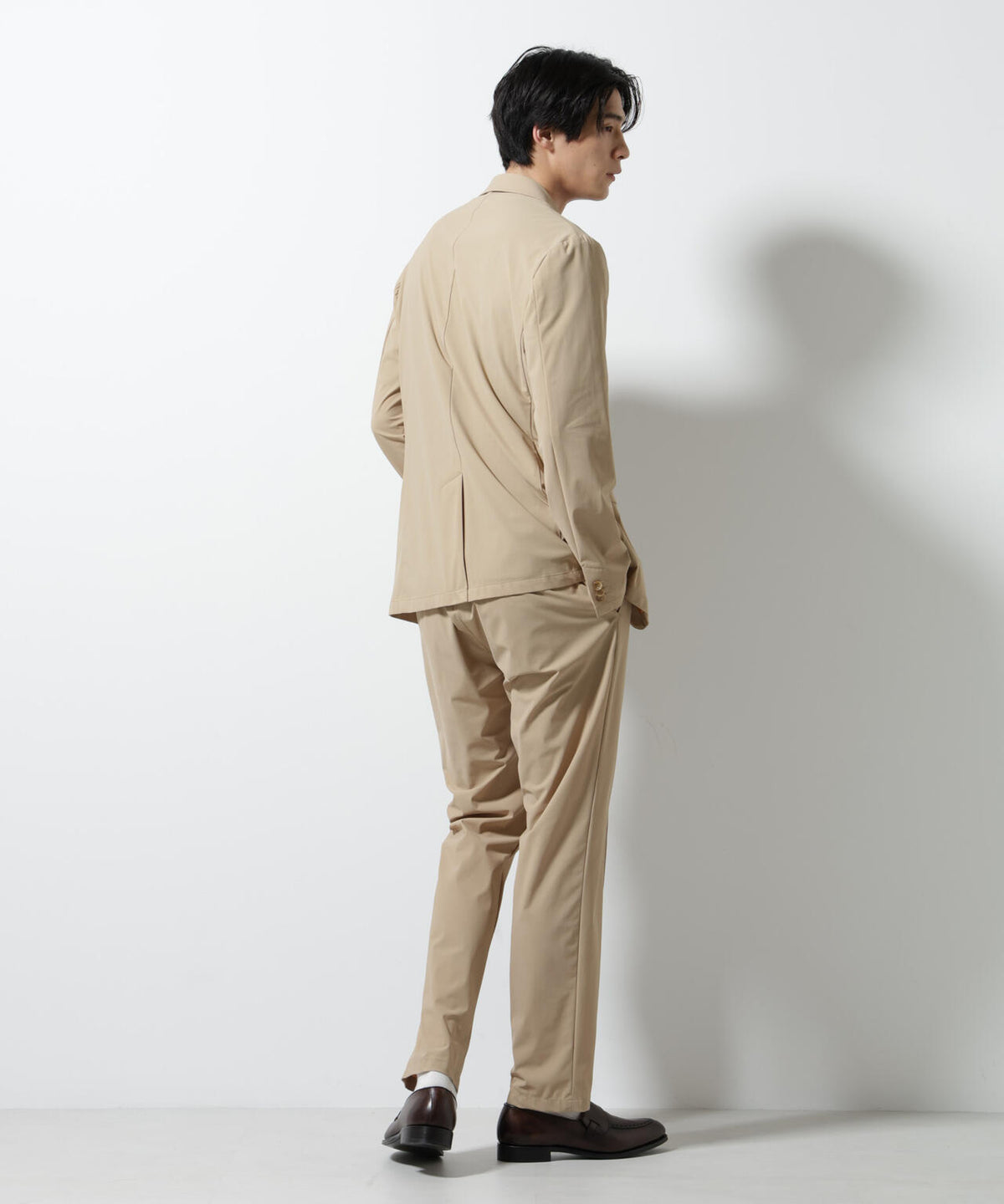 「N JACKET PREMIUM」クールタッチ4WAYストレッチジャケット撥水(セットアップ可) 6685117204