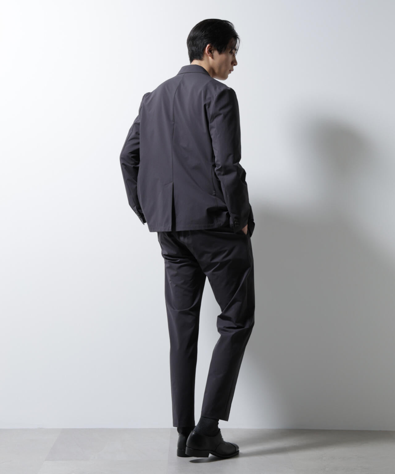 「N JACKET BASIC」ダントツオチール防汚テックストレッチジャケット(セットアップ可) 6685117205