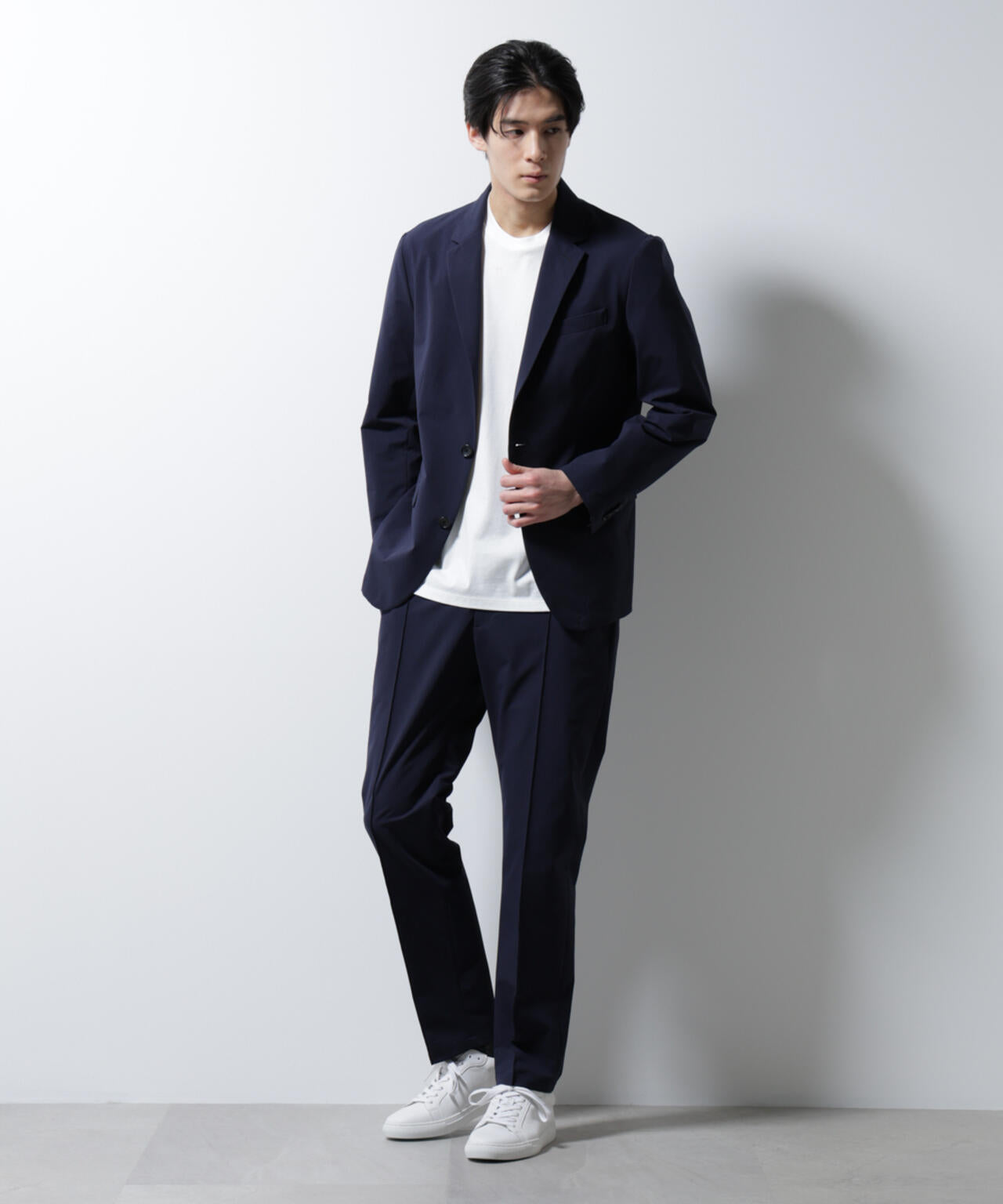 「N JACKET BASIC」ダントツオチール防汚テックストレッチジャケット(セットアップ可) 6685117205