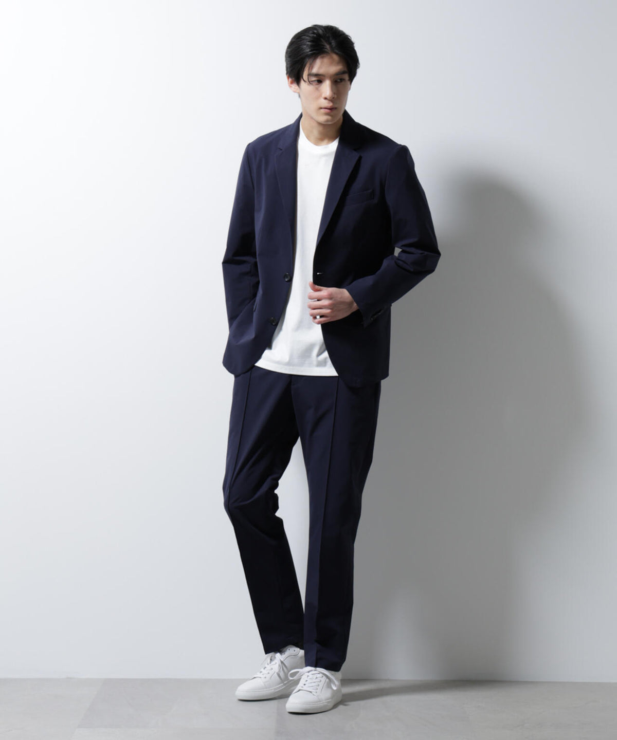 「N JACKET BASIC」ダントツオチール防汚テックストレッチジャケット(セットアップ可) 6685117205